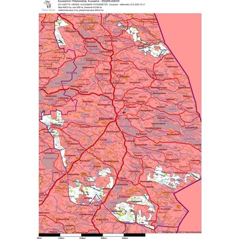 Kuusamon yhteismetsä January 2025, day license, Kuusamo section, fowls