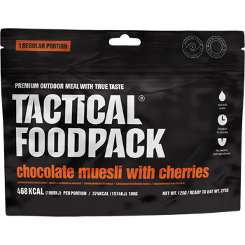 Tactical Foodpack Chocolate Muesli with Cherries