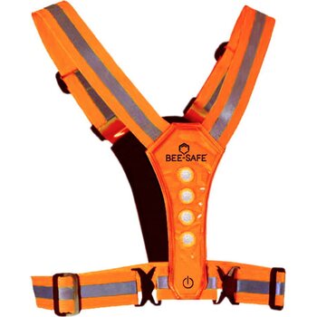 Bee Safe Led Harness usb safety vest