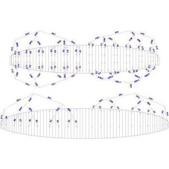 Ozone R1 V5 10m² MK1 Bridle Line Set