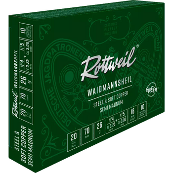 Rottweil Waidmannsheil FE&CU 12/70 30g 10pcs