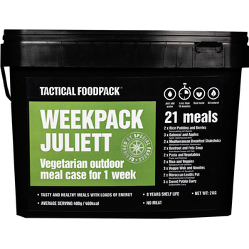 Tactical Foodpack Weekpack Juliett (V)