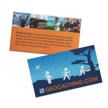 Groundspeak Geocaching Trail Cards