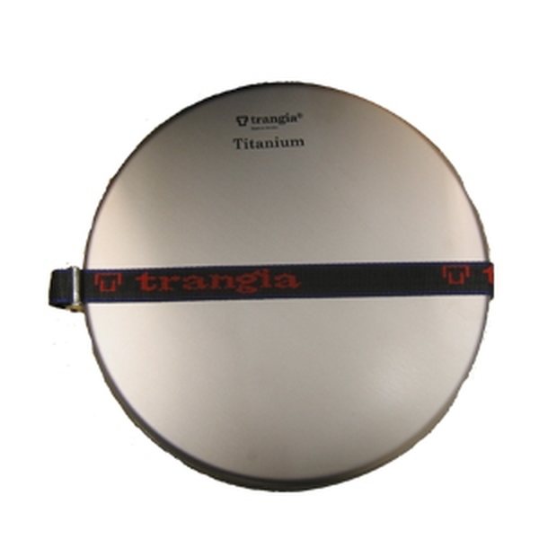 Trangia Stove 25-Titanium, 2 saucepans (titanium) and frypan (titanium)