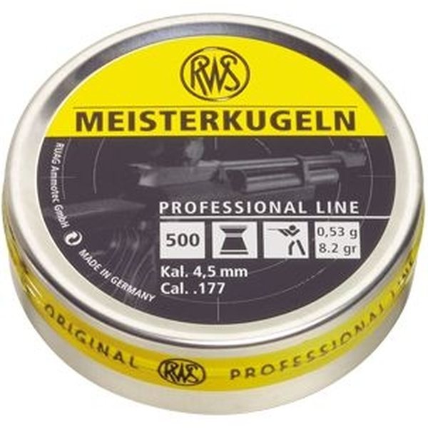 RWS Meisterkugeln 4,5mm 0,53g 500pcs