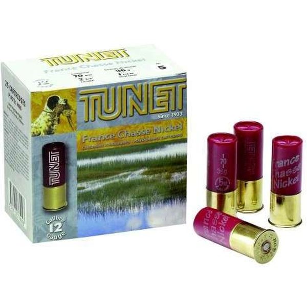 Tunet France Chasse Nickel 12/70 36 g 25 kpl