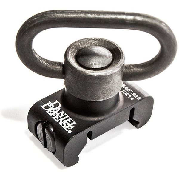 Daniel Defense Rail Mount QD Swivel Attachment Point with Heavy Duty Quick Detach Sling Swivel (Rock & Lock)