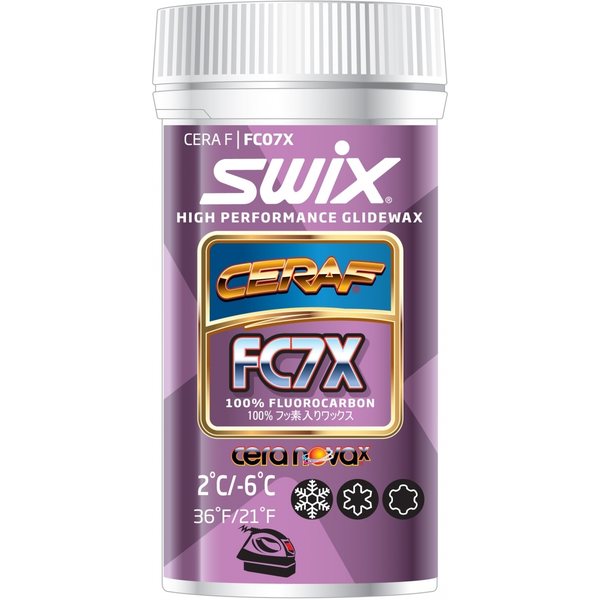 Swix FC7X Cera F powder +2°C/-6°C, 30g