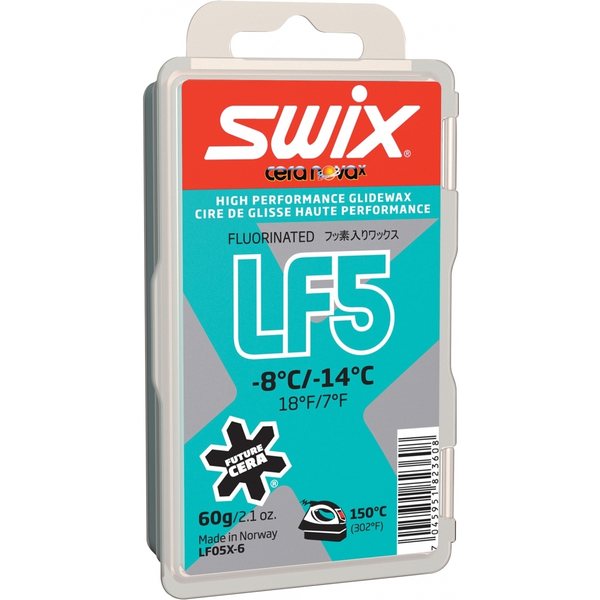 Swix LF5X Turkoosi -8C/-14C, 60g