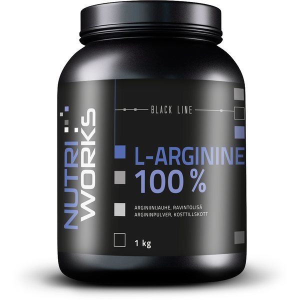 Nutri Works Black Line L-Arginine 100%, 1 kg