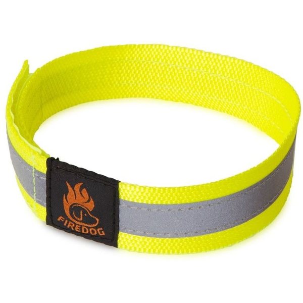 Firedog Reflective collar with velcro