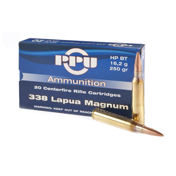 Prvi Partizan Ammunition PPU .338 LM VM-FMJ-BT 16,2 20 kpl