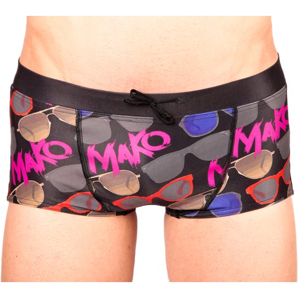 Mako Boxer Sunnies Black