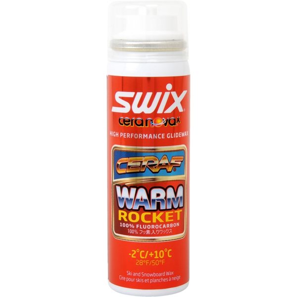 Swix FC8AC, Cera F Warm Rocket Spray, -2C/+10C, 70ml, E,G,FR