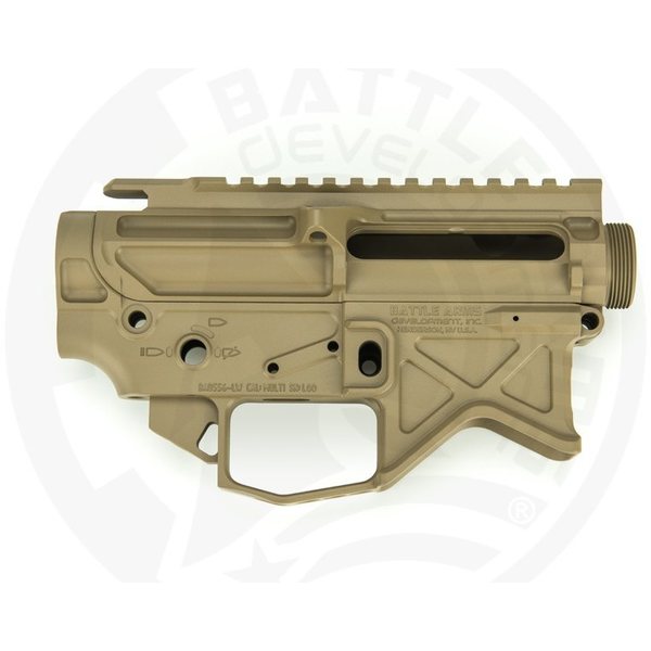 Battle Arms Development Model BAD556-LW Lightweight Billet Receiver Set - FDE