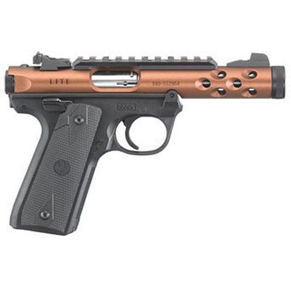 Ruger Mark IV LITE 22LR 4.4" Bronze, 10RD