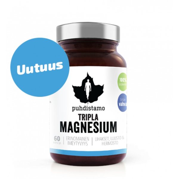 Puhdistamo Tripla Magnesium 60 kaps.