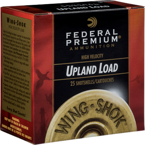 Federal Premium Wing Shok Upland Load 12/70 36g 25  pcs