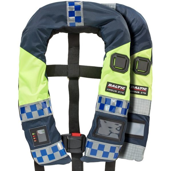 Baltic Police officer lifejacket
