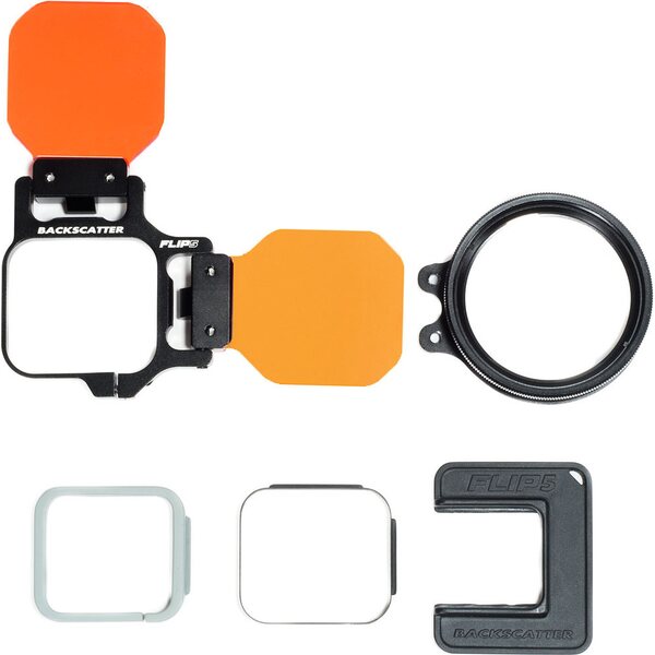 FLIP Pro Package with Shallow, Dive & Deep Filters & 15 MacroMate Mini Lens (GoPro Hero 7/6/5)