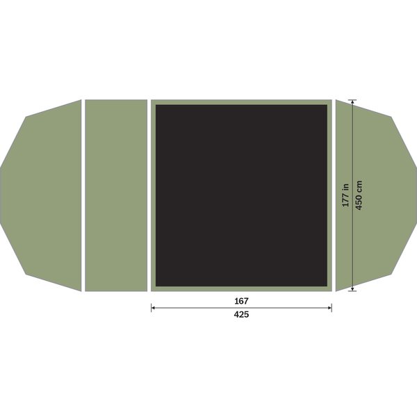 Hilleberg Stalon XL Footprint