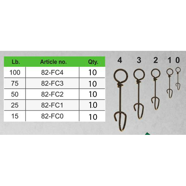 BFT Fastach Clip "Stringease" 10pcs