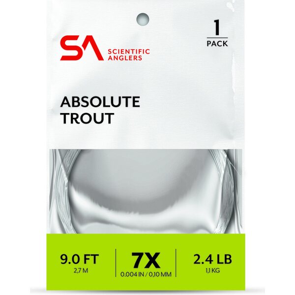 Scientific Anglers Absolute Trout Leader 9'