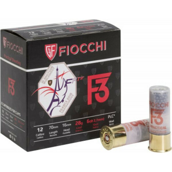 Fiocchi F3 Practical Shooting 12/70 28g 25tk