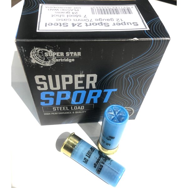 Super Star Super Sport Steel 7 24g 2,50mm 430 m/s 25 kpl