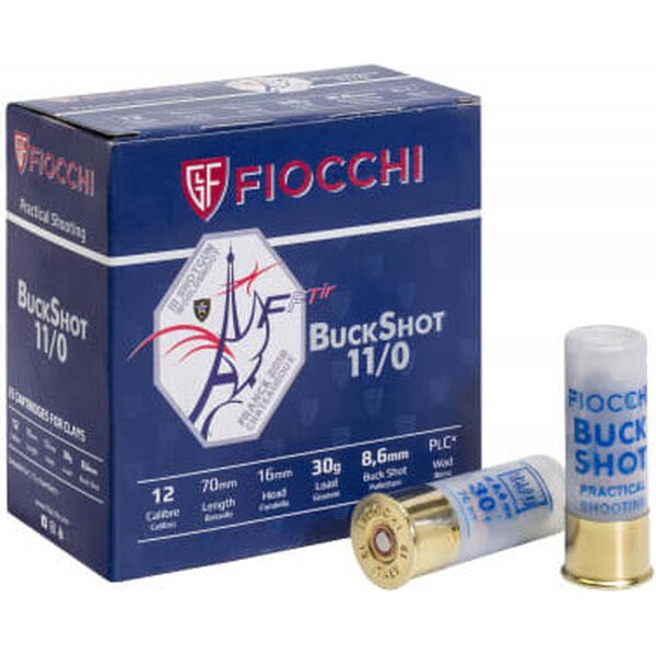 Fiocchi Buckshot Practical Shooting 12/70 30,5g 25unités
