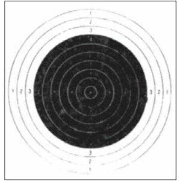Tarkka Small Bore Rifle Target 3 Official Targets Mets styskeskus 