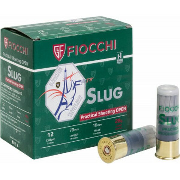 Fiocchi Practical Shooting Open Slug  12/70 28g 25stck