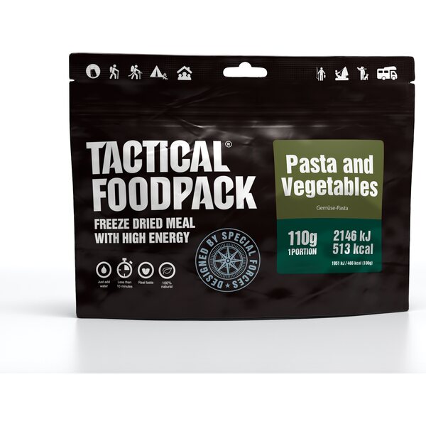 Tactical Foodpack Pasta and Vegetables