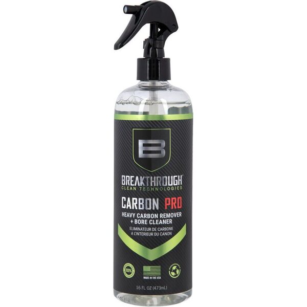 Breakthrough BCT Carbon Pro - Heavy Carbon Remover + Bore Cleaner - 16oz Trigger Spray Bottle