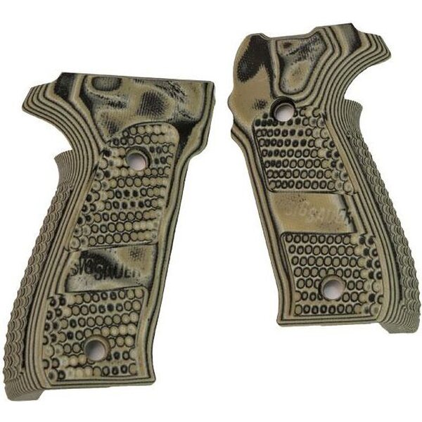 Sig Sauer Grip Set, P226, G10 GMascus, Green, Piranha, Hogue