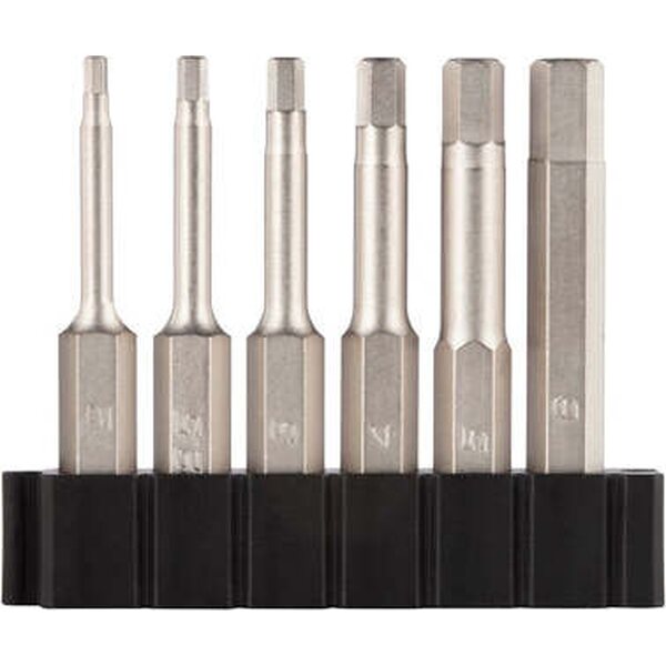 FixitSticks Set of Six 2" Bits (Metric Hex)