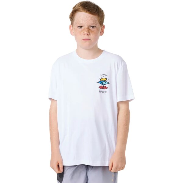 Rip Curl Icons Surflite SS Rash Vest Boy