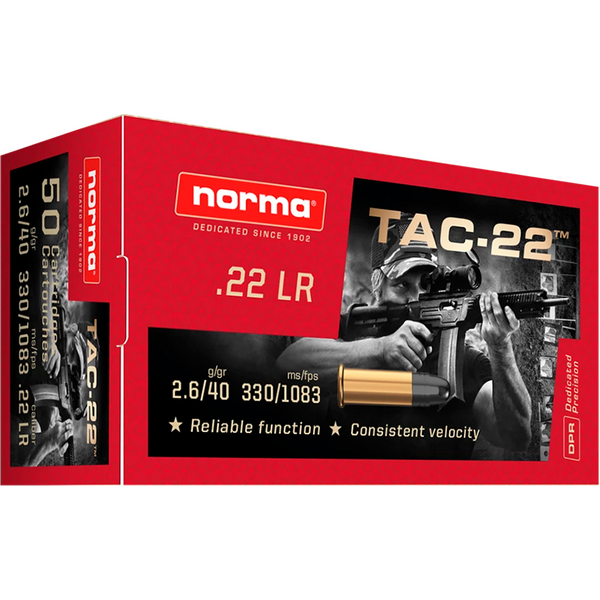 Norma TAC-22 50 stuks