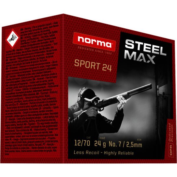 Norma Steelmax 24g 12/70, 25kpl