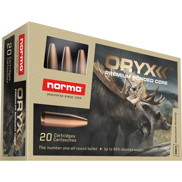 Norma .30-06 11,7 g/180 gr ORYX 20 kpl