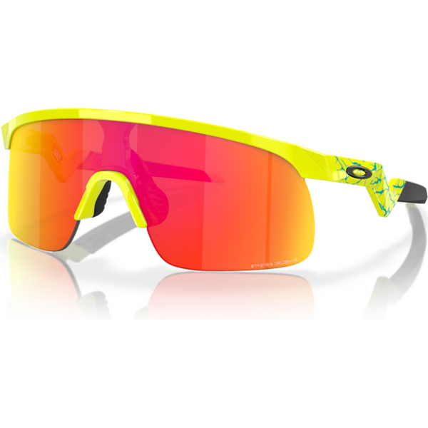 Oakley Resistor Youth, Tennis Ball Yellow w/ Prizm Ruby