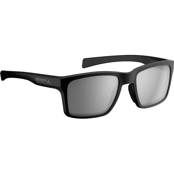 Magpul Magpul® Rider Eyewear, Polarized - Gloss Black Frame, Gray Lens/Silver Mirror