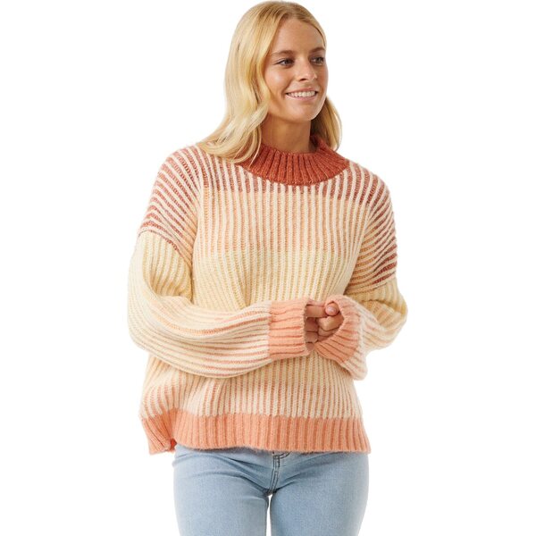 Rip Curl Soleil Rib Knit Crew

 Womens