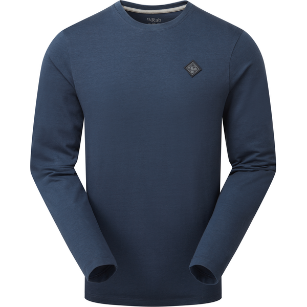 Rab Basecamp Logo Badge Long Sleeve Tee Mens