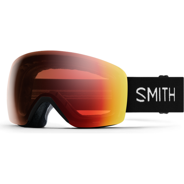 Smith Skyline, Black w/ Chromapop Pro Photochromic Red Mirror