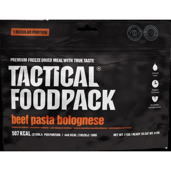 Tactical Foodpack Beef Pasta Bolognese