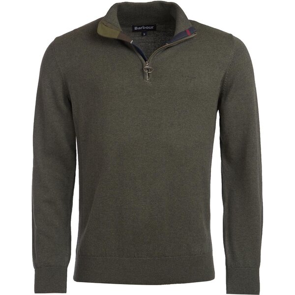 Barbour Cotton Half Zip Mens