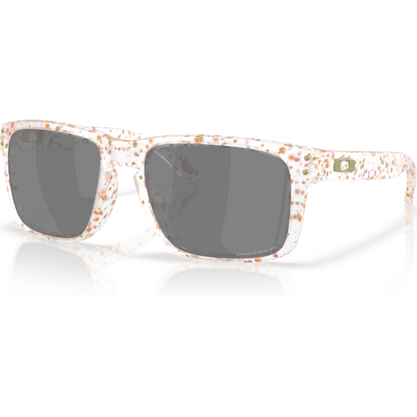 Oakley Holbrook Clear Terrazzo w/ Prizm Black Polarized