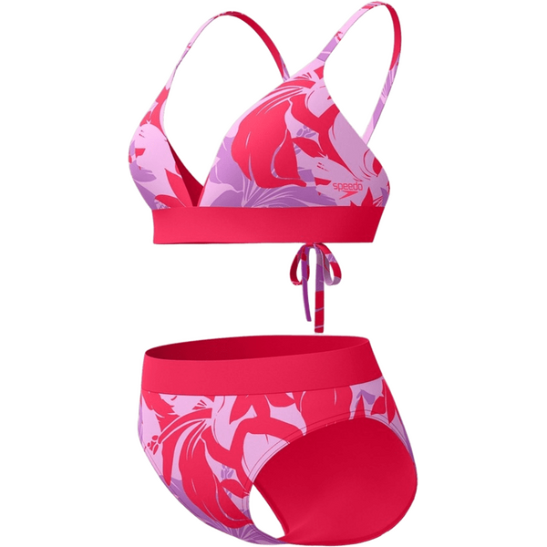 Speedo Printed Banded Triangle 2-Piece