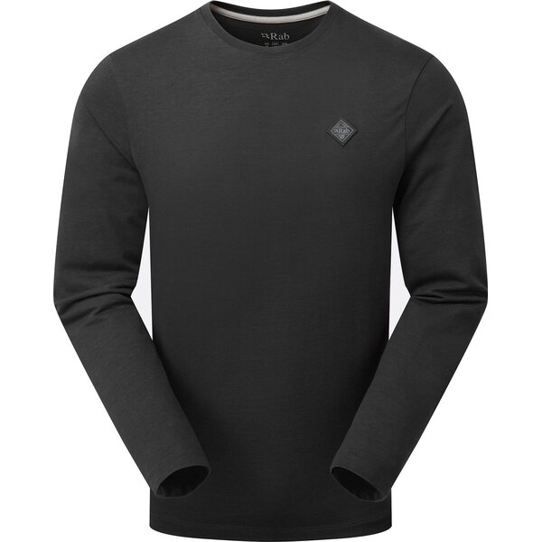 Rab Basecamp Logo Badge Long Sleeve Tee Mens